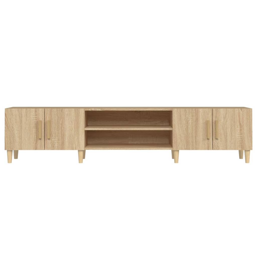 vidaXL Tv-meubel Sonoma eiken 180x31,5x40 cm bewerkt hout, foto 4