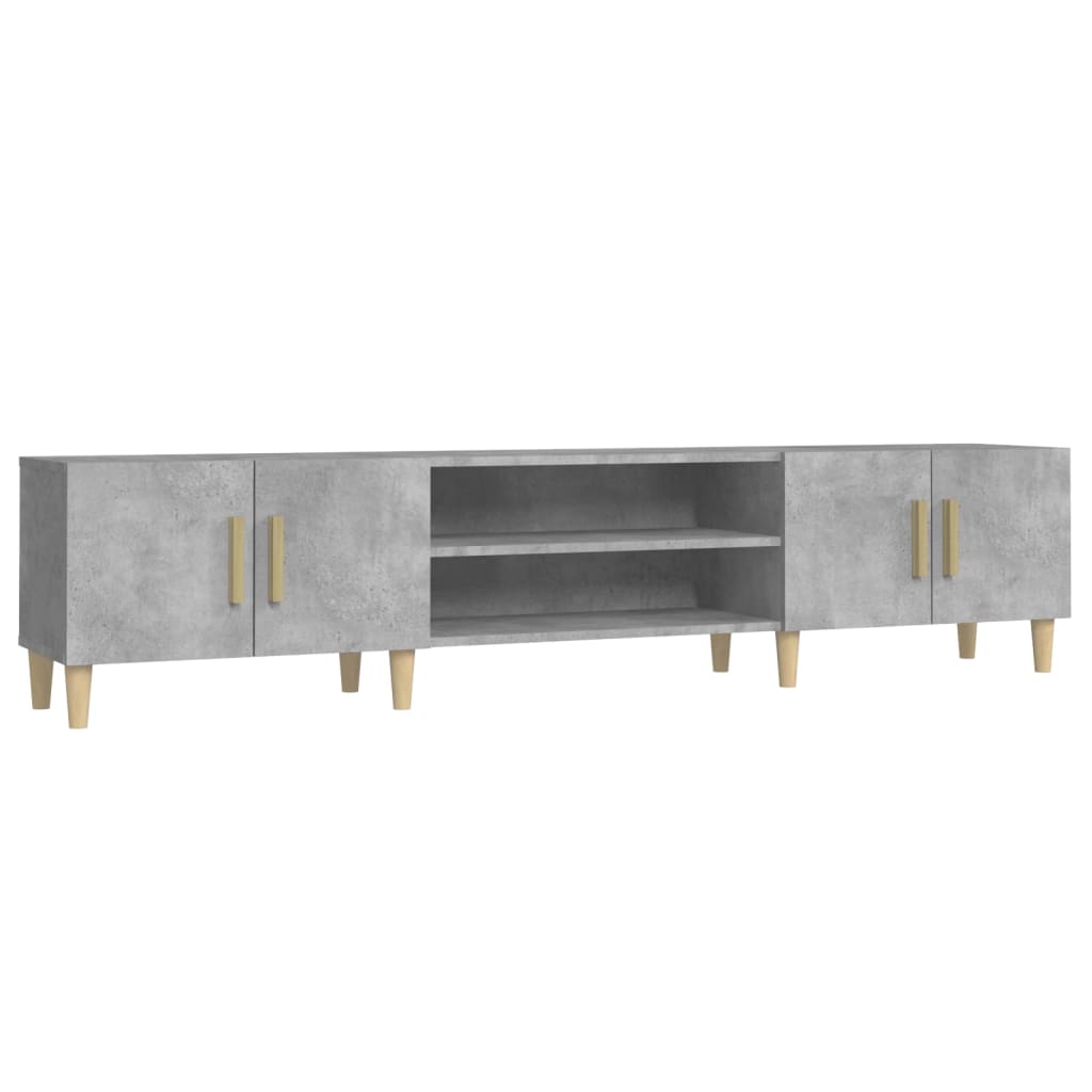 vidaXL TV skříňka betonově šedá 180 x 31,5 x 40 cm kompozitní dřevo