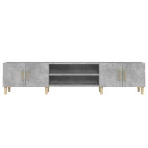 TV skříňka betonově šedá 180 x 31,5 x 40 cm kompozitní dřevo - obrázek 6
