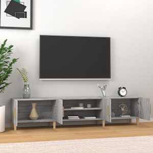 TV skříňka šedá sonoma 180 x 31,5 x 40 cm kompozitní dřevo - obrázek 3