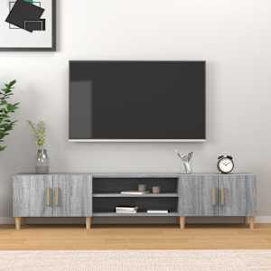 TV skříňka šedá sonoma 180 x 31,5 x 40 cm kompozitní dřevo - obrázek 1