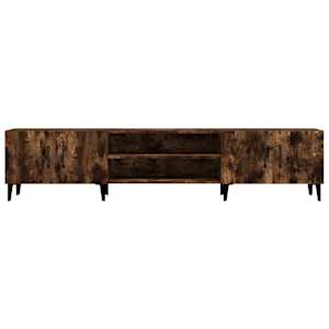 TV skříňka kouřový dub 180 x 31,5 x 40 cm kompozitní dřevo - obrázek 6
