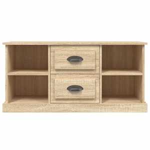 TV skříňka dub sonoma 99,5 x 35,5 x 48 cm kompozitní dřevo - obrázek 6