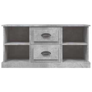 TV skříňka betonově šedá 99,5 x 35,5 x 48 cm kompozitní dřevo - obrázek 6