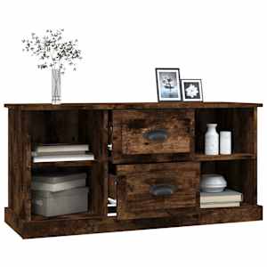 TV skříňka kouřový dub 99,5 x 35,5 x 48 cm kompozitní dřevo - obrázek 5
