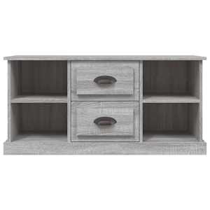TV skříňka šedá sonoma 99,5 x 35,5 x 48 cm kompozitní dřevo - obrázek 6