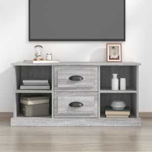 TV skříňka šedá sonoma 99,5 x 35,5 x 48 cm kompozitní dřevo - obrázek 1