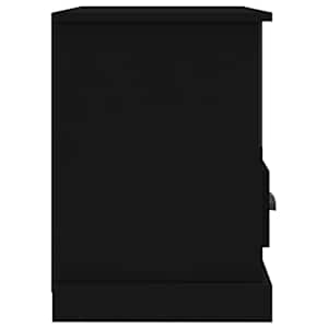 TV skříňka černá 80 x 35 x 50 cm kompozitní dřevo - obrázek 7