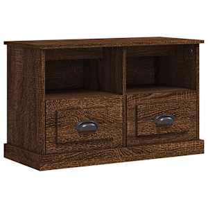 TV skříňka hnědý dub 80 x 35 x 50 cm kompozitní dřevo - obrázek 2