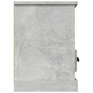 TV skříňka betonově šedá 100 x 35 x 50 cm kompozitní dřevo - obrázek 8