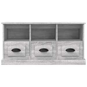TV skříňka šedá sonoma 100 x 35 x 50 cm kompozitní dřevo - obrázek 6