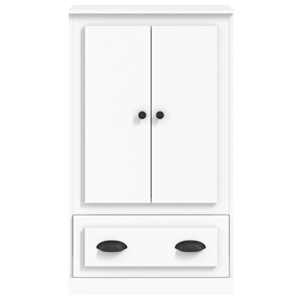Skříň highboard bílá 60 x 35,5 x 103,5 kompozitní dřevo - obrázek 6