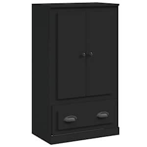 Skříň highboard černá 60 x 35,5 x 103,5 kompozitní dřevo - obrázek 2