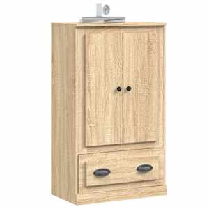 Skříň highboard dub sonoma 60 x 35,5 x 103,5 kompozitní dřevo - obrázek 4