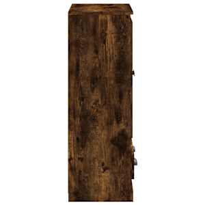 Skříň highboard kouřový dub 60 x 35,5 x 103,5 kompozitní dřevo - obrázek 7