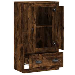 Skříň highboard kouřový dub 60 x 35,5 x 103,5 kompozitní dřevo - obrázek 8