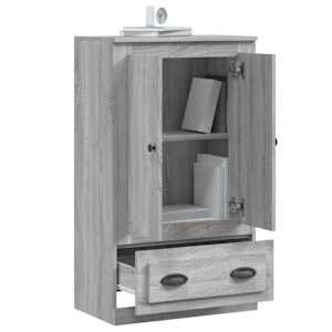 Skříň highboard šedá sonoma 60 x 35,5 x 103,5 kompozitní dřevo - obrázek 4