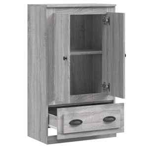 Skříň highboard šedá sonoma 60 x 35,5 x 103,5 kompozitní dřevo - obrázek 8