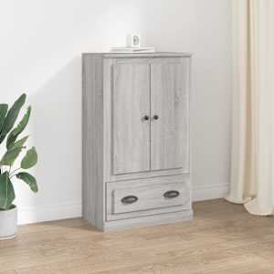 Skříň highboard šedá sonoma 60 x 35,5 x 103,5 kompozitní dřevo - obrázek 1