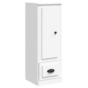 Skříň highboard bílá 36 x 35,5 x 103,5 kompozitní dřevo - obrázek 2