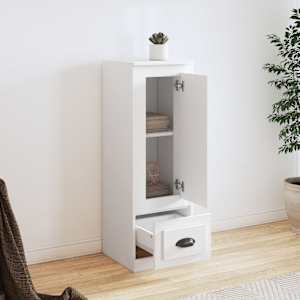 Skříň highboard bílá 36 x 35,5 x 103,5 kompozitní dřevo - obrázek 3