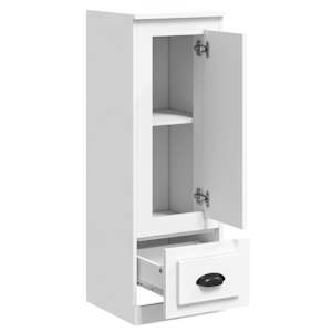 Skříň highboard bílá 36 x 35,5 x 103,5 kompozitní dřevo - obrázek 7