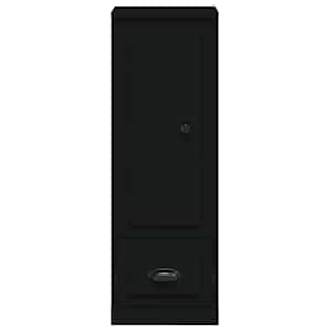 Skříň highboard černá 36 x 35,5 x 103,5 kompozitní dřevo - obrázek 5