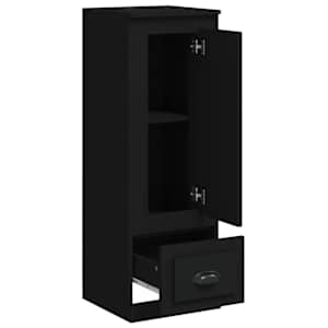 Skříň highboard černá 36 x 35,5 x 103,5 kompozitní dřevo - obrázek 7