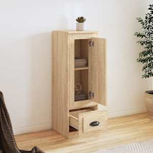 Skříň highboard dub sonoma 36 x 35,5 x 103,5 kompozitní dřevo - obrázek 3
