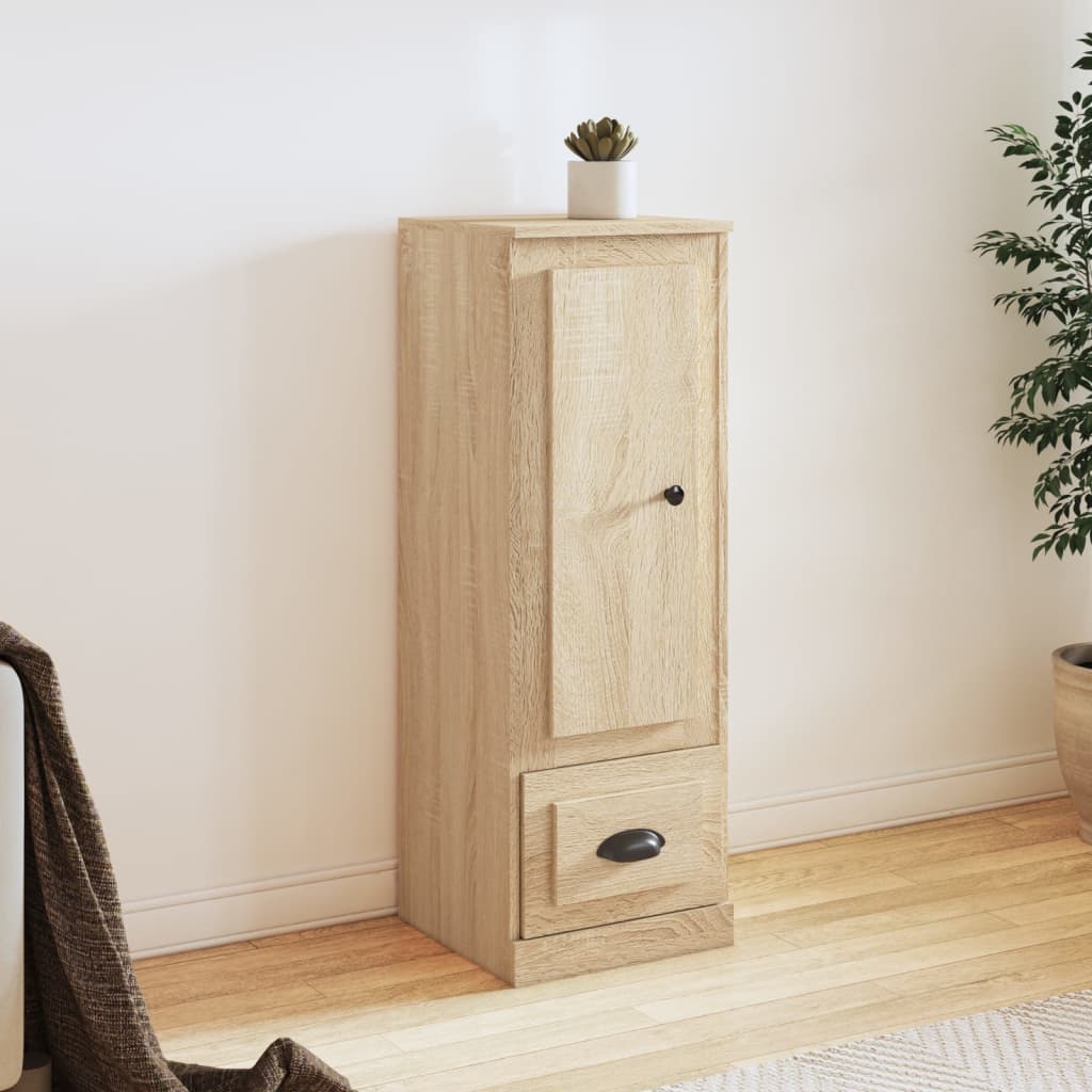 vida XL Highboard Sonoma-Eiche 36x 35,5x 103,5 cm Holzwerkstoff