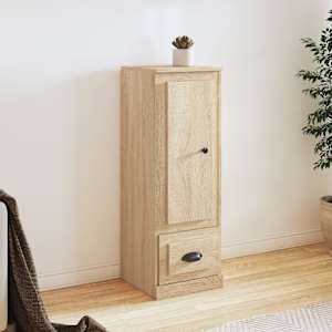 Skříň highboard dub sonoma 36 x 35,5 x 103,5 kompozitní dřevo - obrázek 1