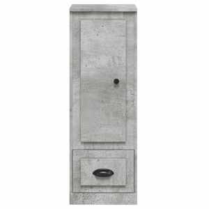 Skříň highboard betonově šedá 36x35,5x103,5 kompozitní dřevo - obrázek 5
