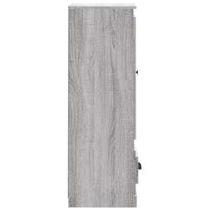 Skříň highboard šedá sonoma 36 x 35,5 x 103,5 kompozitní dřevo - obrázek 6