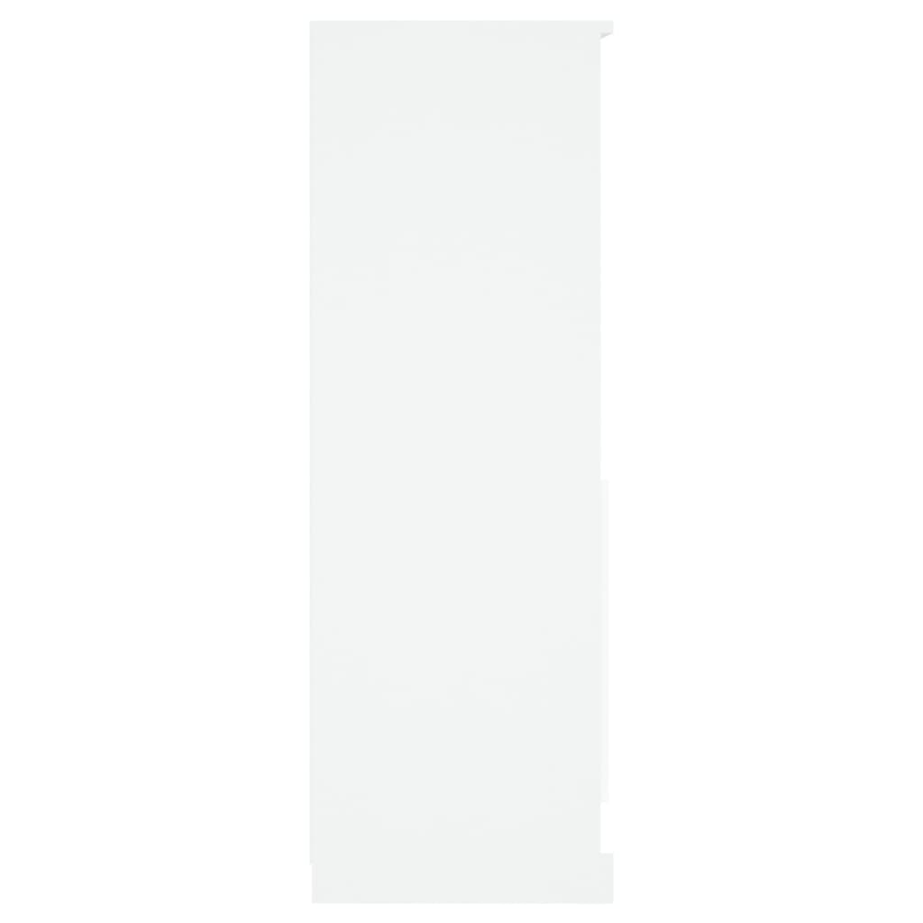 Skříň highboard bílá 60 x 35,5 x 103,5 kompozitní dřevo
