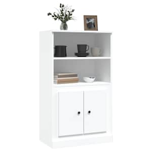 Skříň highboard bílá 60 x 35,5 x 103,5 kompozitní dřevo - obrázek 4