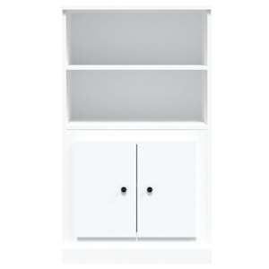 Skříň highboard bílá 60 x 35,5 x 103,5 kompozitní dřevo - obrázek 6