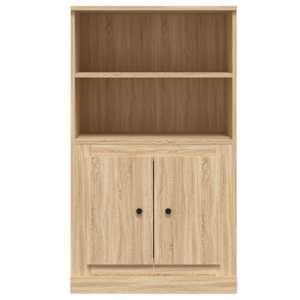 Skříň highboard dub sonoma 60 x 35,5 x 103,5 kompozitní dřevo - obrázek 6