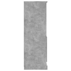 Skříň highboard betonově šedá 60x35,5x103,5 cm kompozitní dřevo - obrázek 7