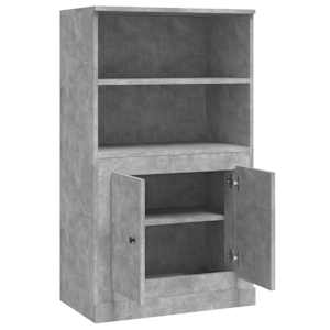 Skříň highboard betonově šedá 60x35,5x103,5 cm kompozitní dřevo - obrázek 8
