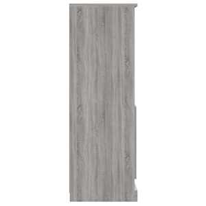 Skříň highboard šedá sonoma 60 x 35,5 x 103,5 kompozitní dřevo - obrázek 7