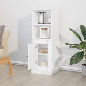 Skříň highboard bílá 36 x 35,5 x 103,5 kompozitní dřevo - obrázek 3