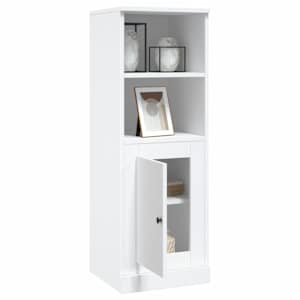 Skříň highboard bílá 36 x 35,5 x 103,5 kompozitní dřevo - obrázek 5