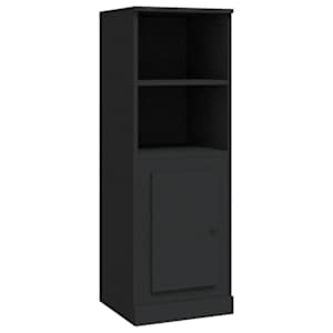 Skříň highboard černá 36 x 35,5 x 103,5 kompozitní dřevo - obrázek 2