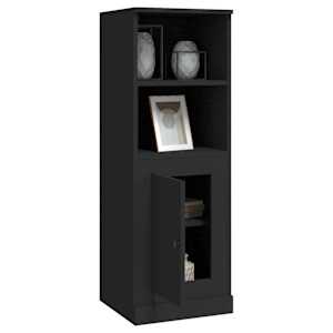 Skříň highboard černá 36 x 35,5 x 103,5 kompozitní dřevo - obrázek 5