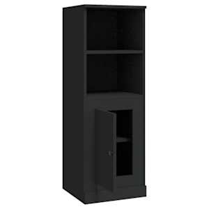 Skříň highboard černá 36 x 35,5 x 103,5 kompozitní dřevo - obrázek 8