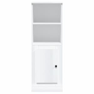 Skříň highboard lesklá bílá 36 x 35,5 x 103,5 kompozitní dřevo - obrázek 6
