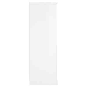 Skříň highboard lesklá bílá 36 x 35,5 x 103,5 kompozitní dřevo - obrázek 7