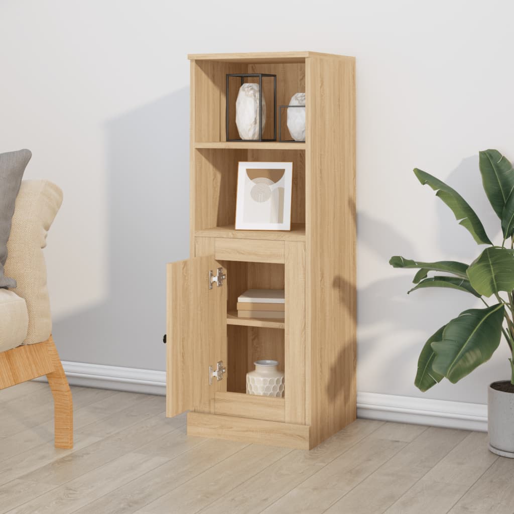 Thumbnail - vidaXL Highboard Sonoma-Eiche 36x35,5x103,5 cm Holzwerkstoff