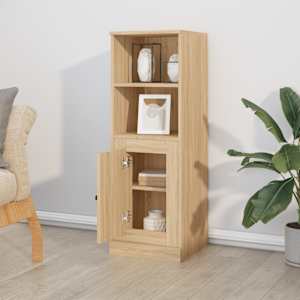 Skříň highboard dub sonoma 36 x 35,5 x 103,5 kompozitní dřevo - obrázek 3