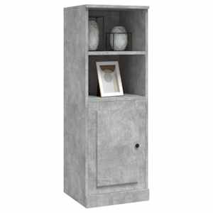 Skříň highboard betonově šedá 36x35,5x103,5 kompozitní dřevo - obrázek 4